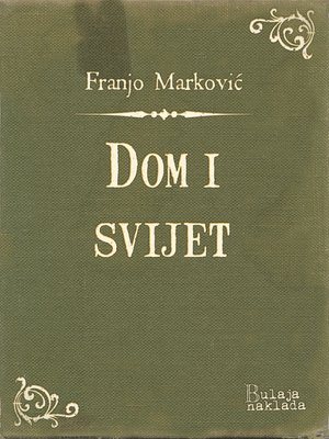 cover image of Dom i svijet